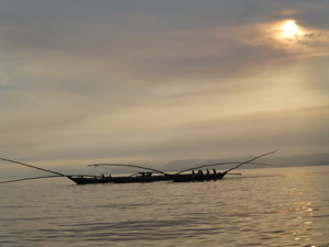 Pêcheurs sur le Lac Kivu